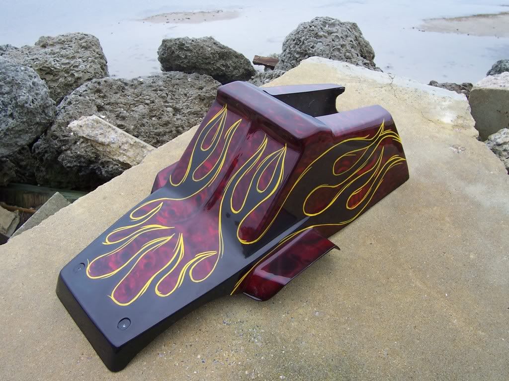 Yamaha Banshee airbrush fiberglass front hood ATV Drag Racer Forums